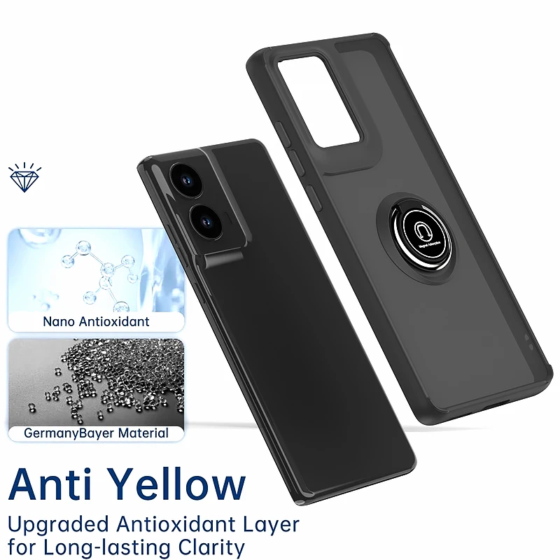 Для Motorola Moto G85 5G чехол Armor матовый жесткий ПК задняя крышка для MotoG85 G 85