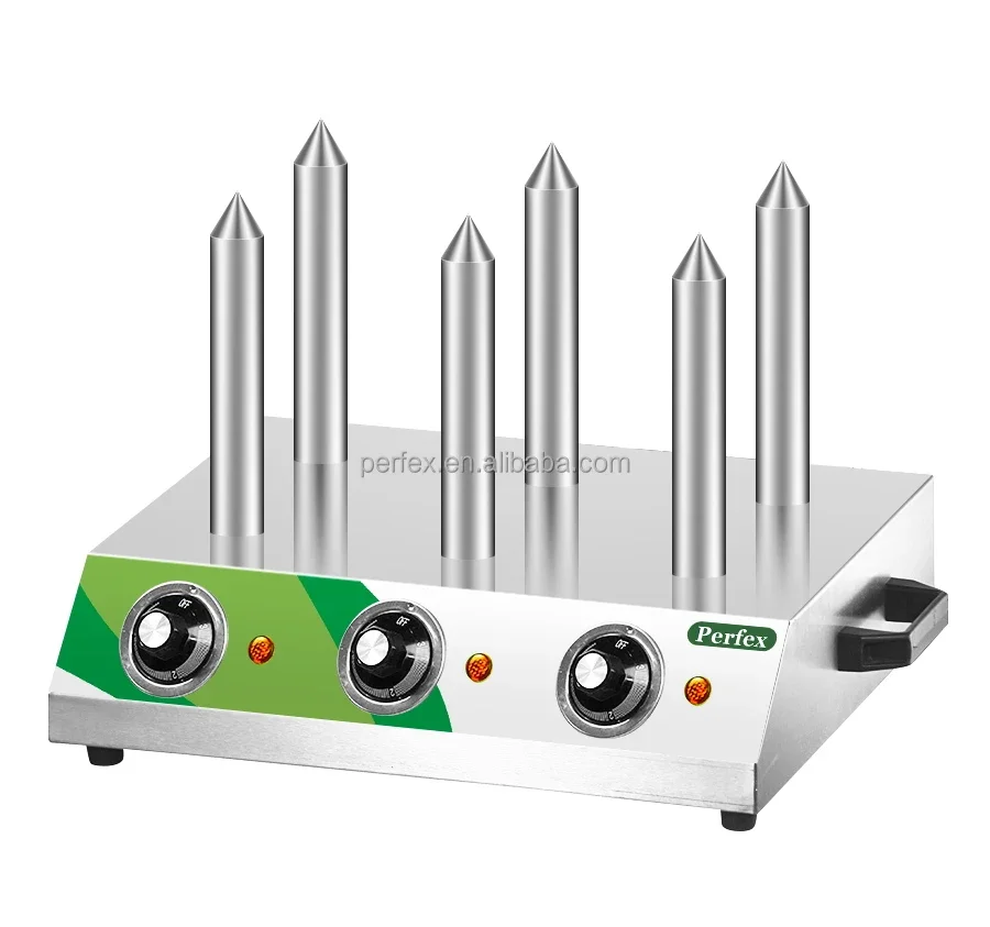 Лидер продаж 6 палочек электронная машинка из нержавеющей стали для