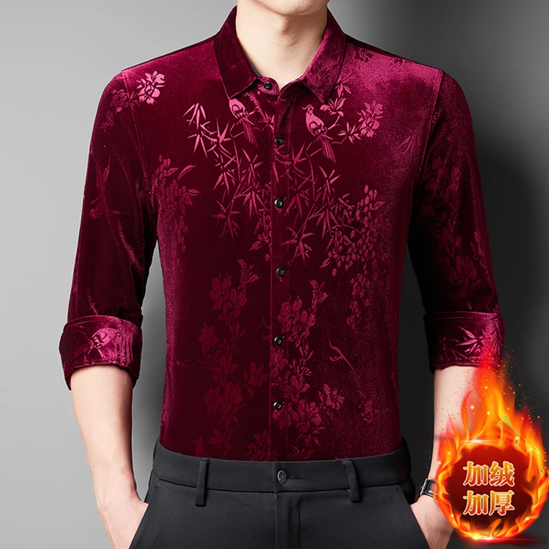 Толстая золотистая бархатная одежда зима 2024 однобортные теплые бархатные