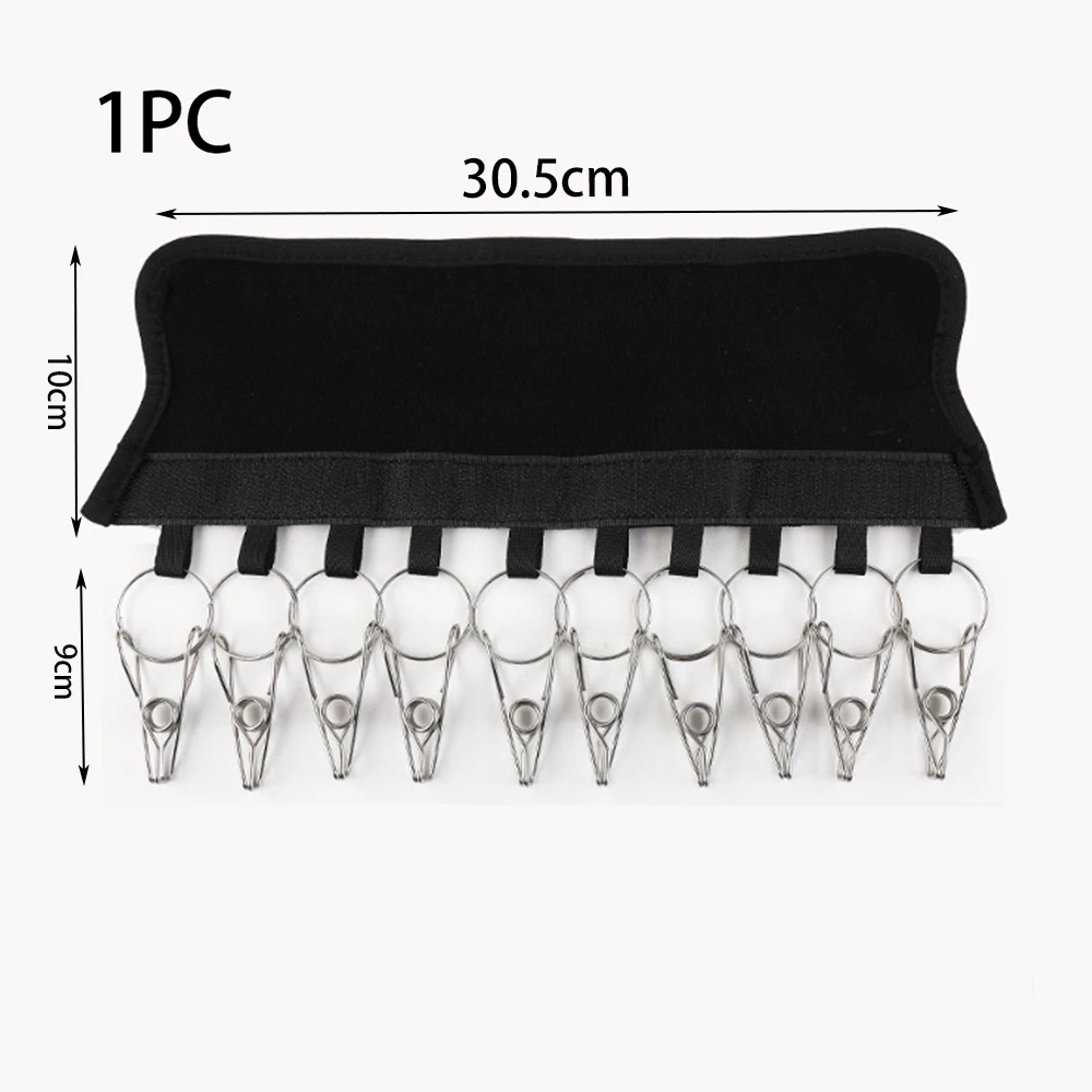 1 шт. зажим для шляпы и носков из нержавеющей стали