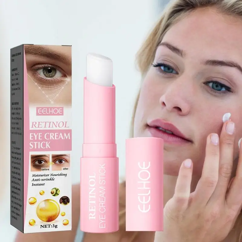 

Hydrating Eye Stick Under Eye Gel Reduce Puffiness Cooling Eye Balm For Dark Circles & Moisturizes Eye Cream Balm Skin Care