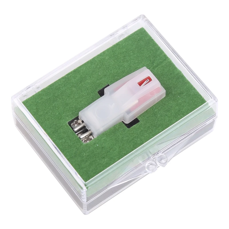 Phonograph Turntable Dual Moving Magnet Stereo Vinyl Record Player Stylus Needle Drop Ship