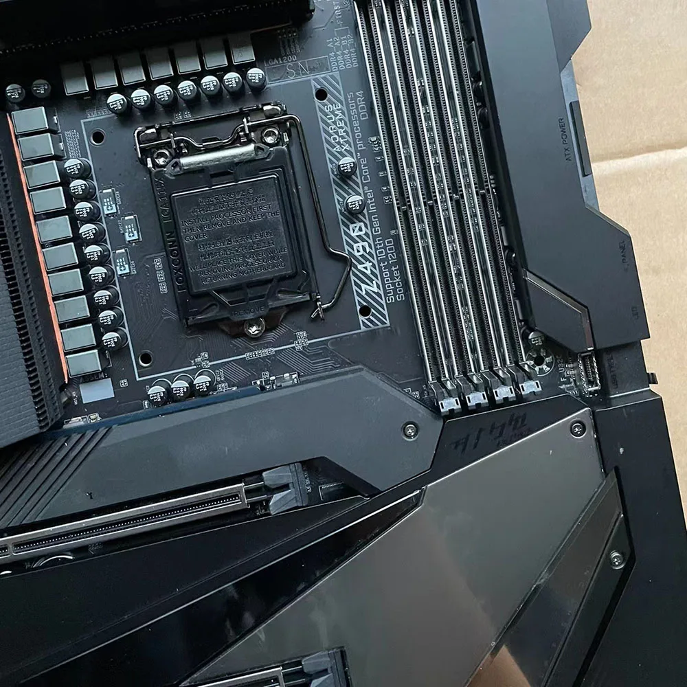 Для G-i-g-a-b-y-t-e 1200pin Z490 E-ATX 3xM.2 SATA USB 3.2 Gen WiFi ЦАП Материнская плата AORUS XTREME