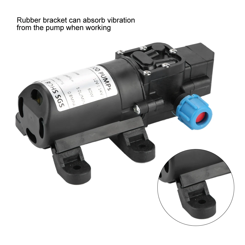 Мембранный мини-насос 12 В/60 Вт 5 л/мин
