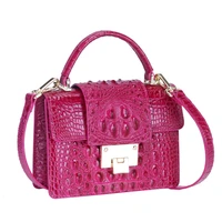 womens genuine leather fashion small square package high quality trend single shoulder oblique bags luxury crossbody handbag