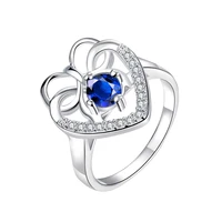butterfly eye ring the latest silver plated ring heart shaped classic design ladies r001 b 8