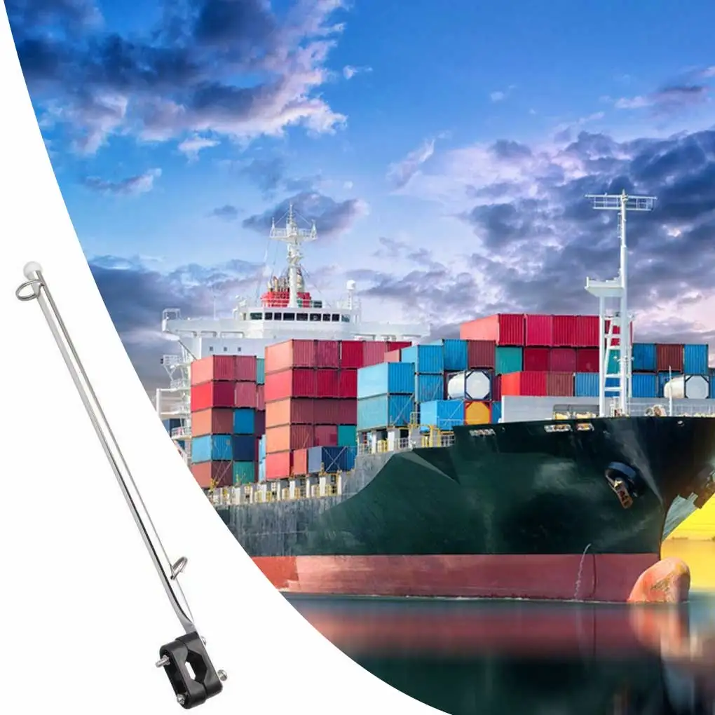 

Pole Mount Rail Holder Flag Bracket Handy Installation Boat Supplies