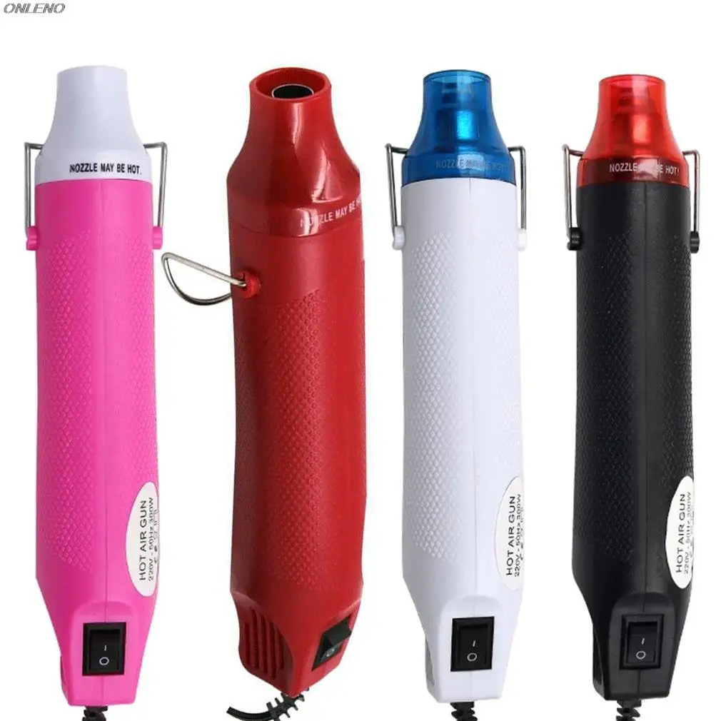 

Hot Air Gun 300W Adjustable Temperature DIY Soft Ceramic Electric Heat Gun Multifunctional Handheld Hot Air Gun Electric Tool
