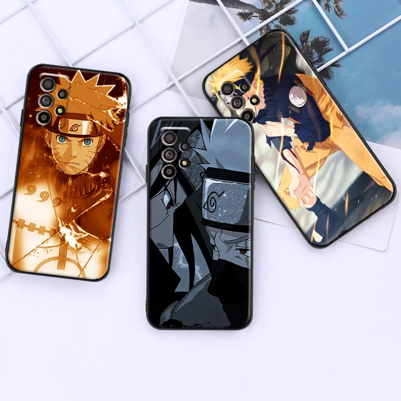 

NARUTO For Samsung A20 A21 A22 4G 5G Phone Case Silicone Cover Soft Black Coque Carcasa Back