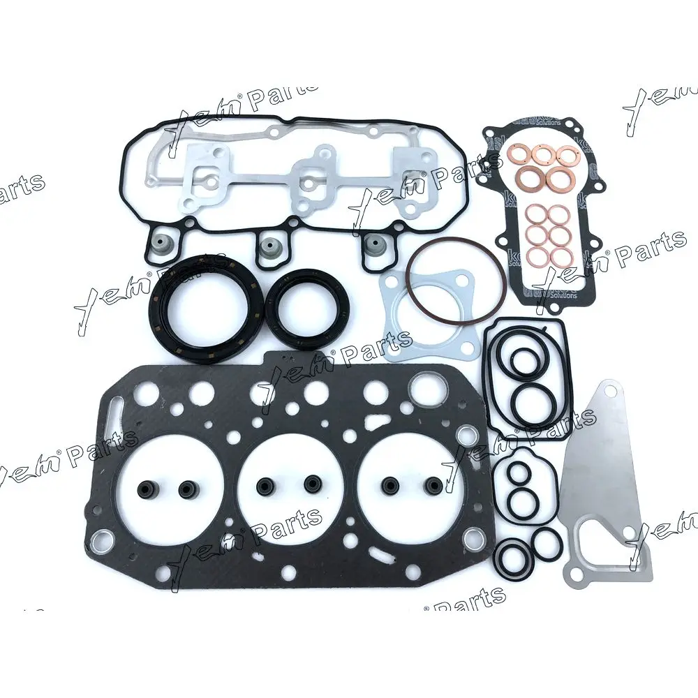 3D70E 3TNV70 Полный комплект прокладок для капитального ремонта двигателя Yanmar John Deere XUV