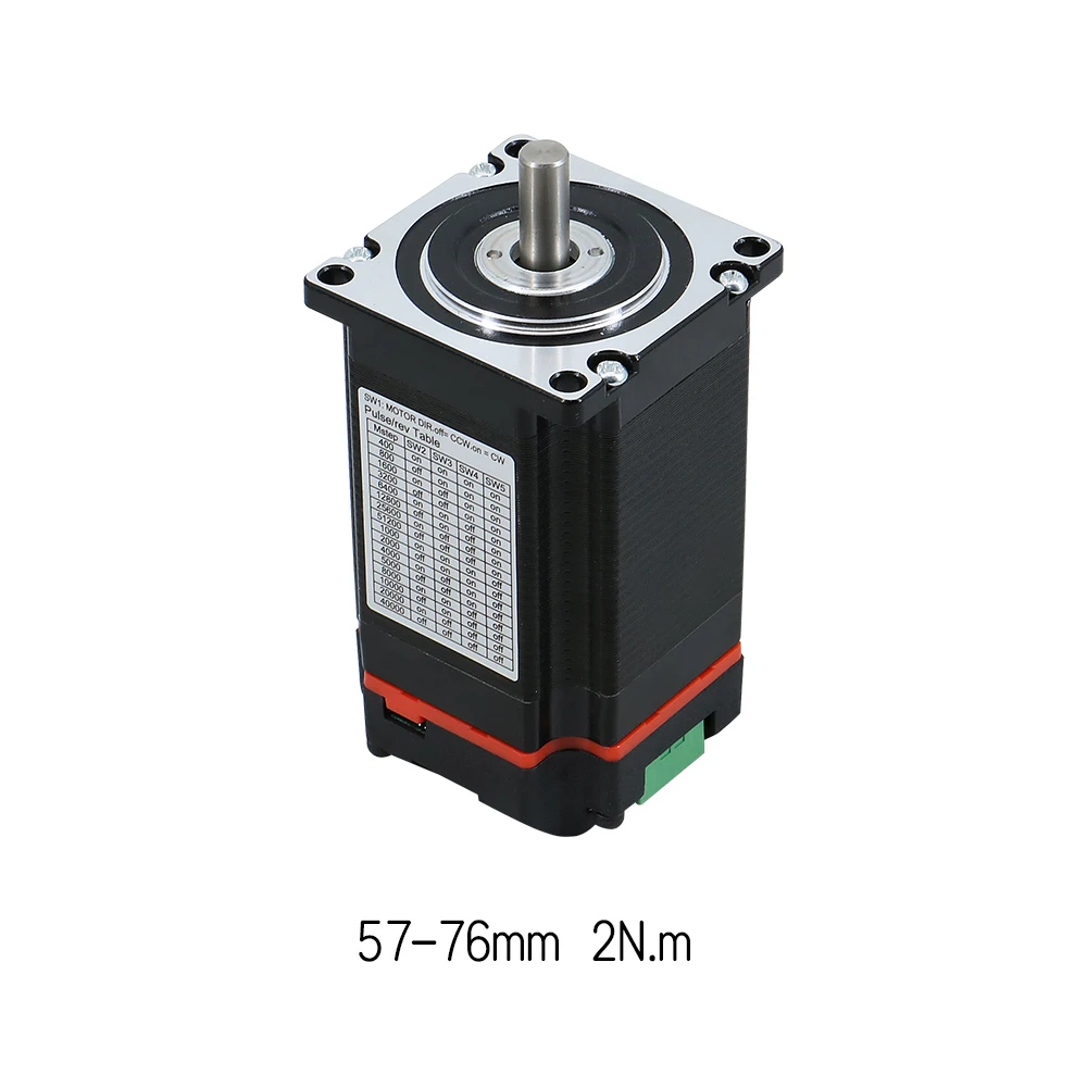 

Шаговый двигатель HLTNC Nema23, интегрированный комплект драйвера 1,2N 2N 2,5N 3Nm, крутящий момент, защита от потери шага для безупречной 3D-печати, гравировка с ЧПУ