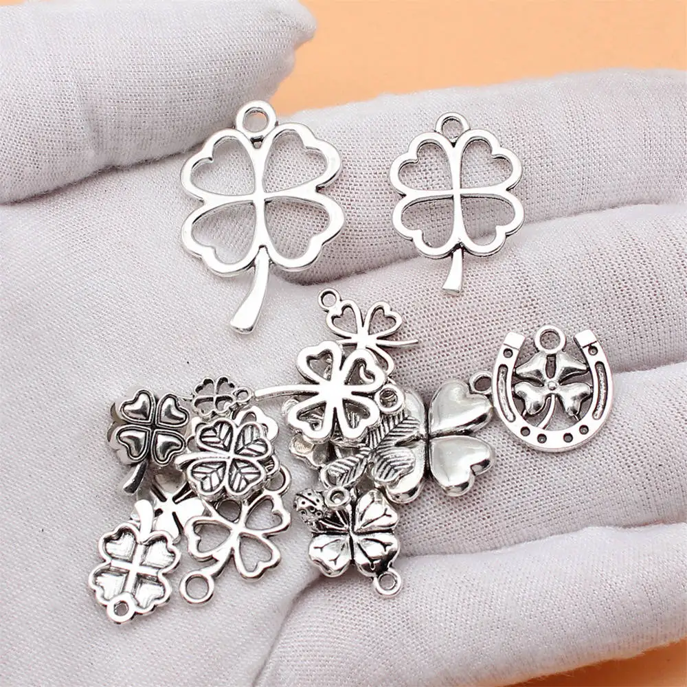 16 шт./партия подвески в виде клевера