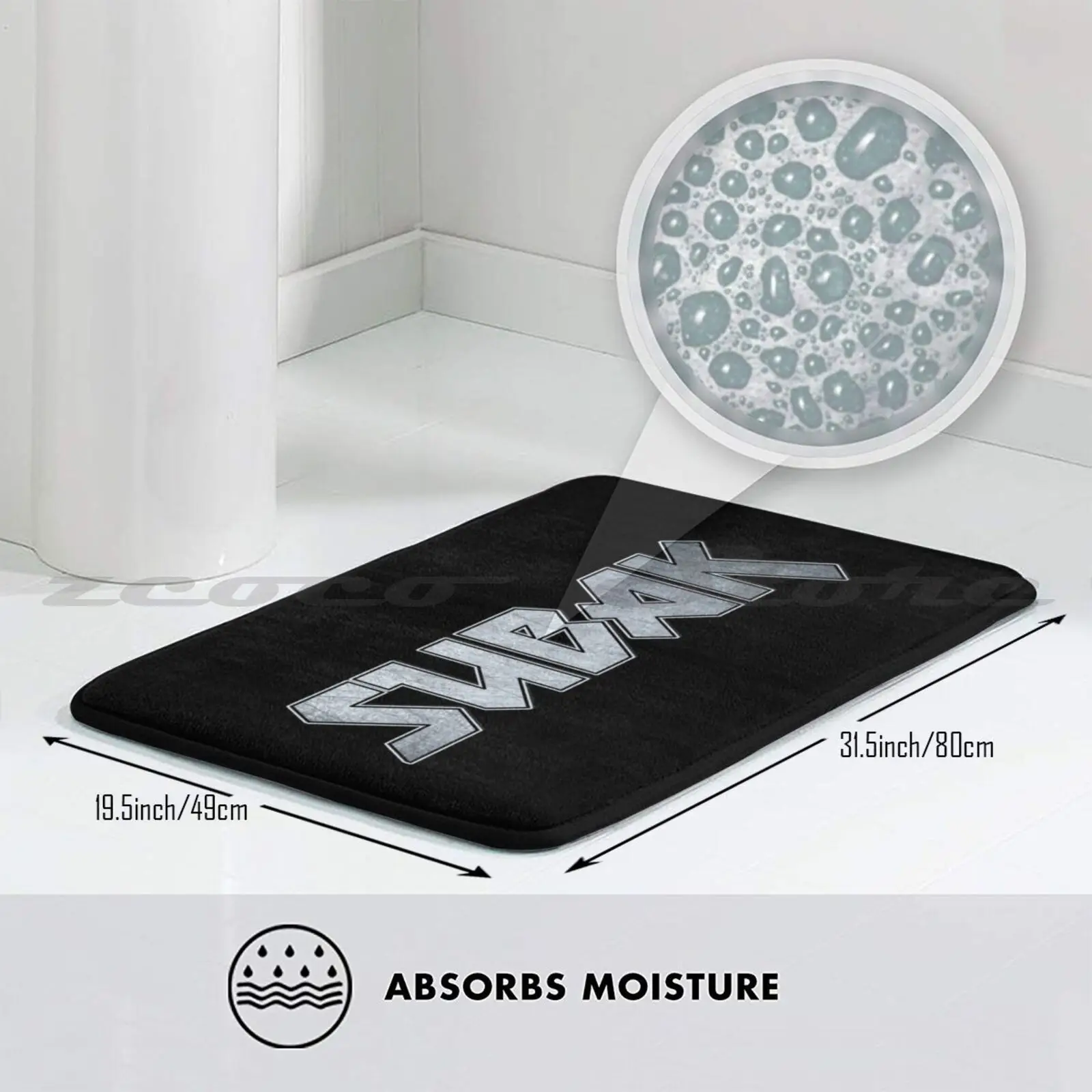 Коврик для прихожей Subak нескользящий мягкий коврик поглощения воды боевых