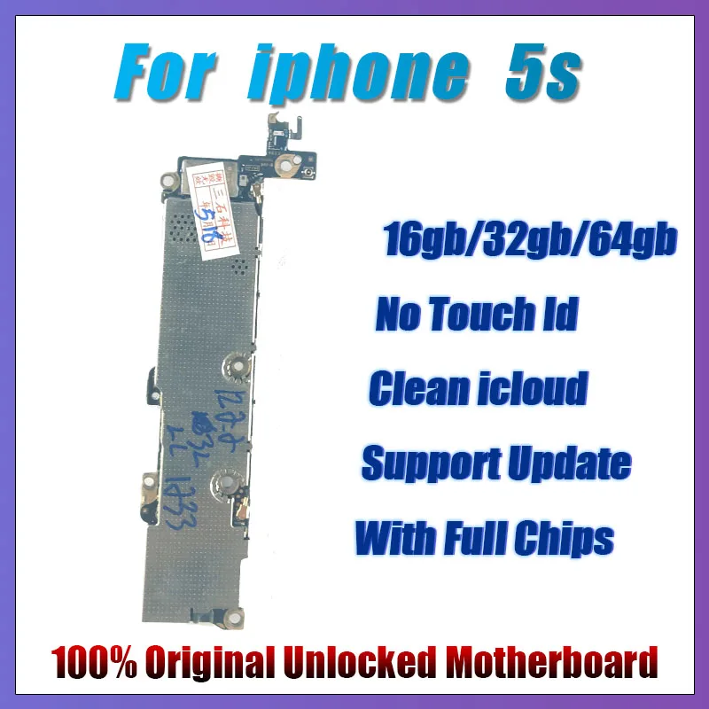 Разблокированный Бесплатный Icloud для iPhone 5 5C телефон оригинальная материнская