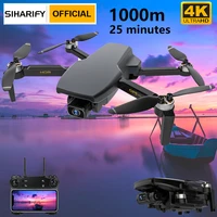 2022 new 4k drone 2 axis gimbal professional dual camera 5g wifi gps 28mins flight time foldable 25mins 1000m rc quadcopter toys