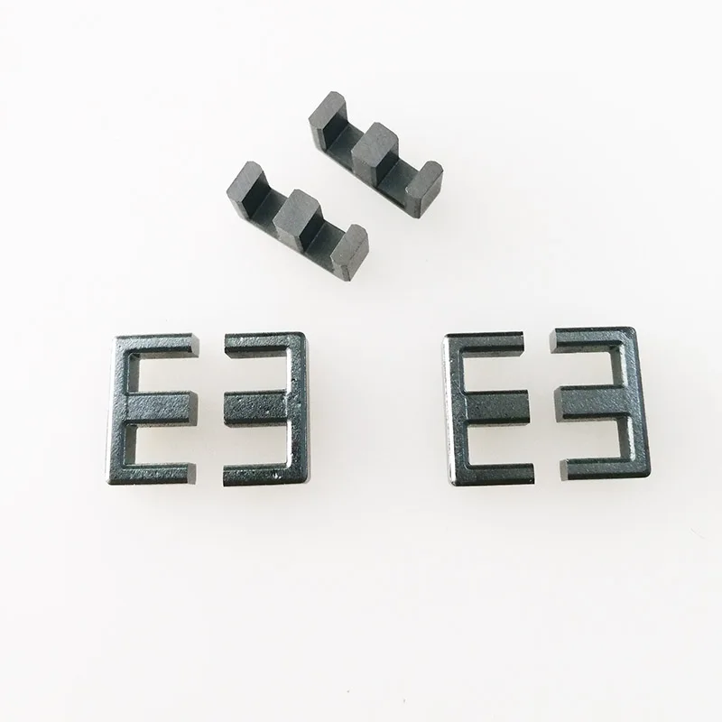 

20 Pairs EE Ferrite Magnetic Cores High Conductivity Mirror Face Magnets Mn-Zn Anti-interference Core for Filter Inductor Choke