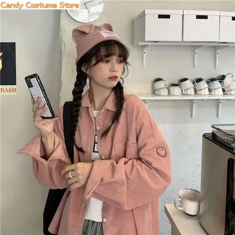 Рисунок 2 - Рубашка женская Вельветовая в стиле Харадзюку