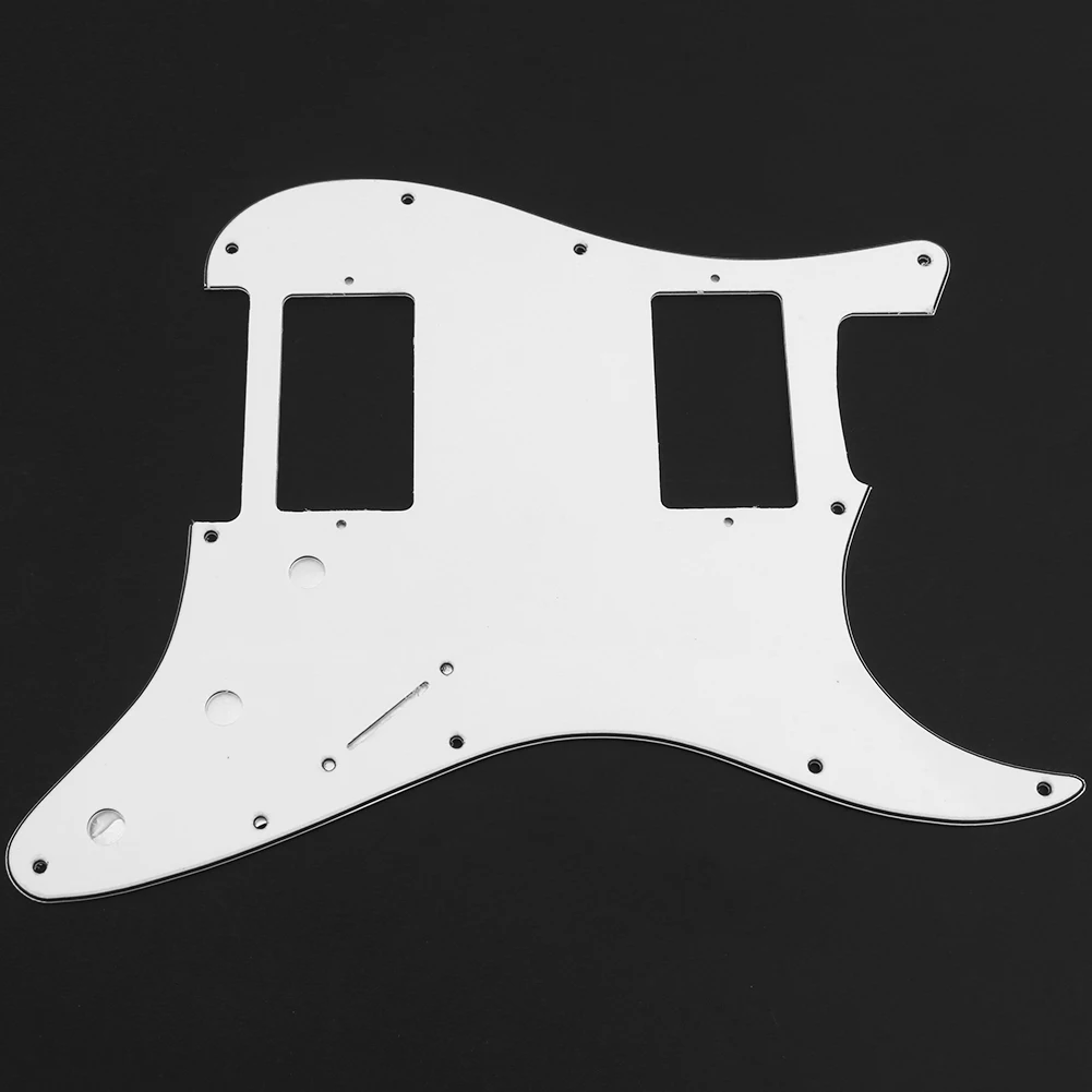 3-слойная черная жемчужная Накладка для гитары Stratocaster Fender Strat 2 HH хамбакер