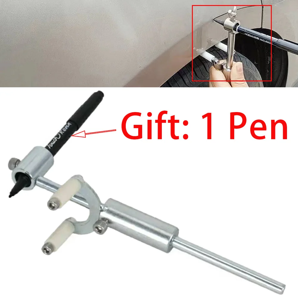 

Car Wheel Eyebrow Parallel Scriber Sheet Metal Dent Repair Tool Stainless Steel Material 0-20cm Adjustable Portable And Durable