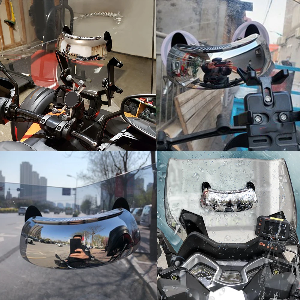 Для yamaha NMAX 155 125 N MAX N-MAX универсальное мотоциклетное 180-градусное широкоугольное