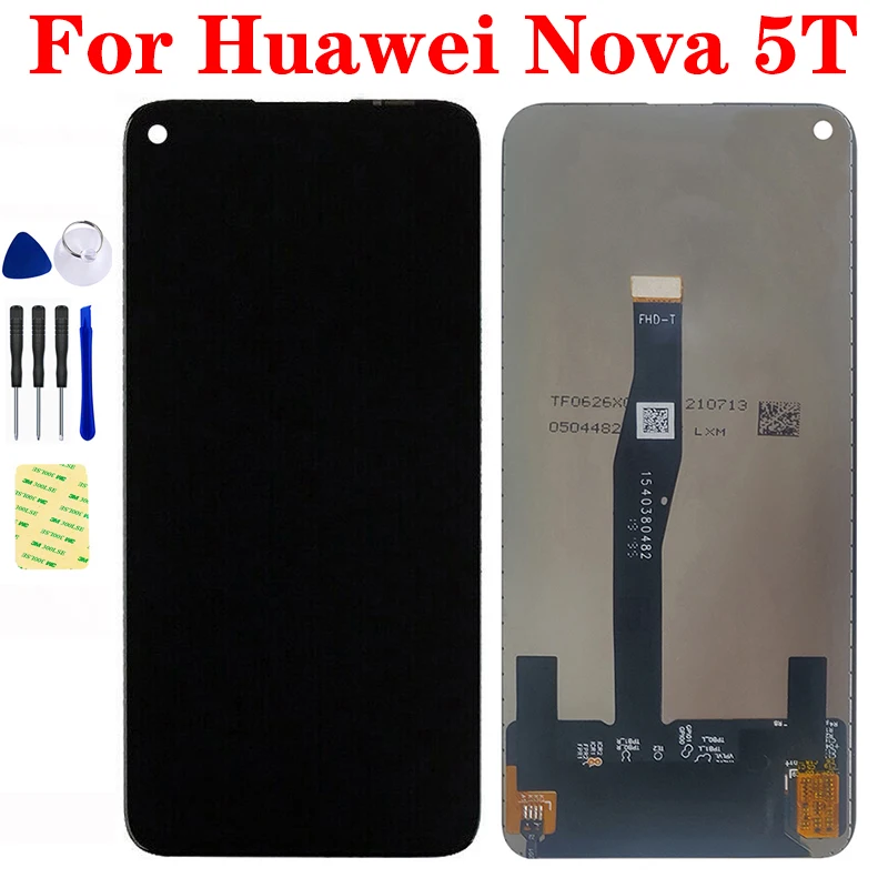 

For Huawei Nova 5T YAL-L21 L61A L61D L71A LCD Display Screen Pantalla Matrix Honor 20 LCD Touch Panel Digitizer Sensor Assembly