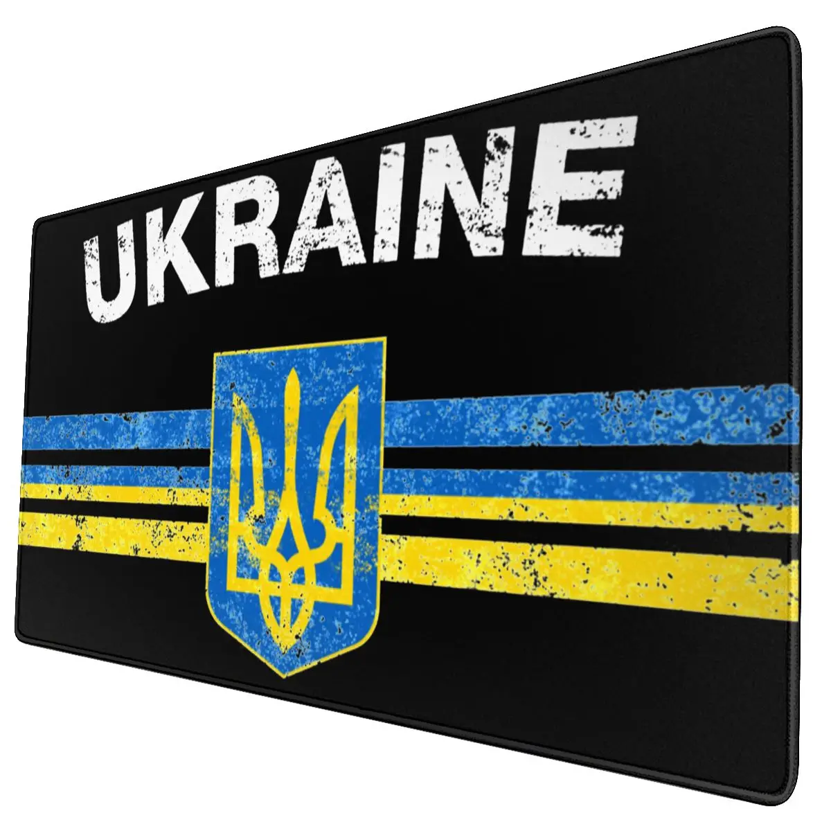 

Ukrainian Emblem Ukraine Flag Laptop Mouse Pad Keyboard Desk Mat 900x400 Printing Mousepad for Gamer