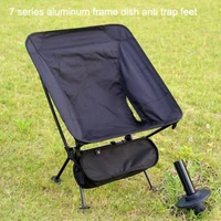 portable lightweight home garden seat outdoor fishing tools chair ultralight folding chair picnic beach bbq folding chair 2022