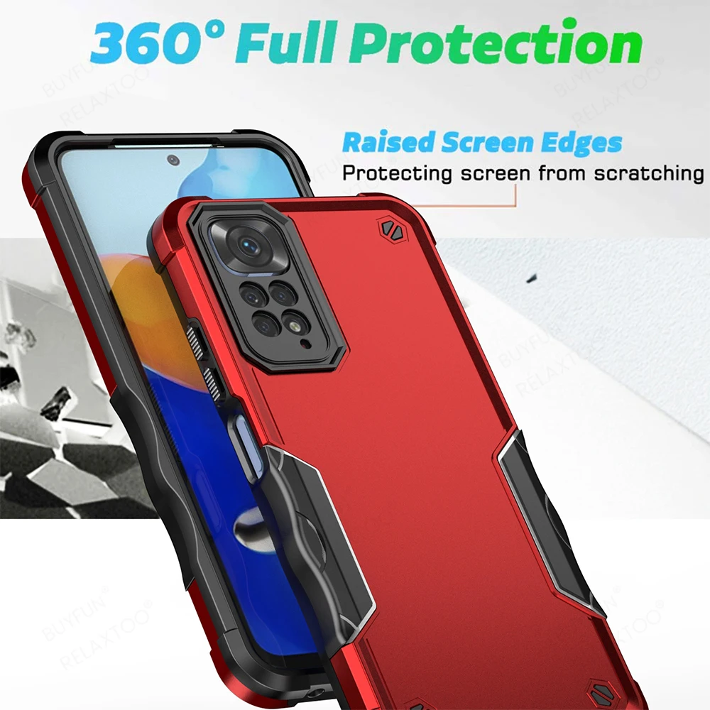 Жесткий чехол-накладка для Redmi Note 11 Pro Plus 11s | Мобильные телефоны и аксессуары