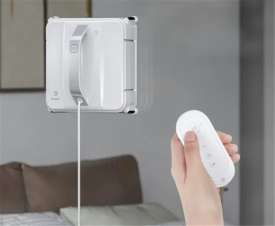 New-Ecovacs-Aspirador automático winbot W880 ограничитель ventanas с acceso inalámbrico батарея респиратора 2800pa