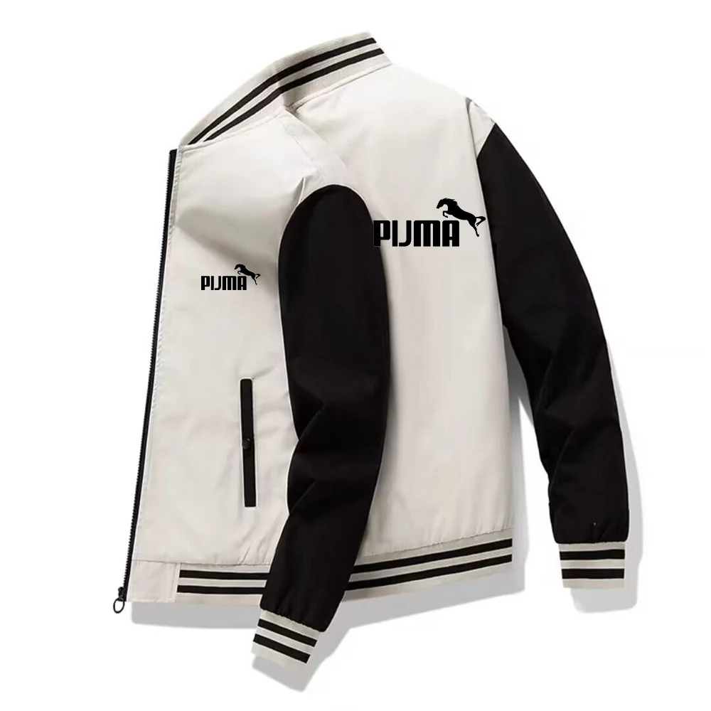 

2023 Spring and Autumn Business Fashion Casual Outerwear New Brand Printed Bomber Jacket Men's Baseball Jacket M-3XL Tops