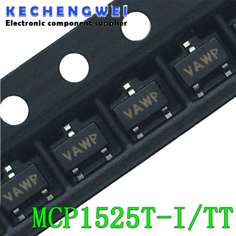 

10 шт. MCP1525T-I/TT SOT-23 MCP1525T SOT23 MCP1525 1525 1525T VREF SERIES 2,5 V SOT23-3 IC