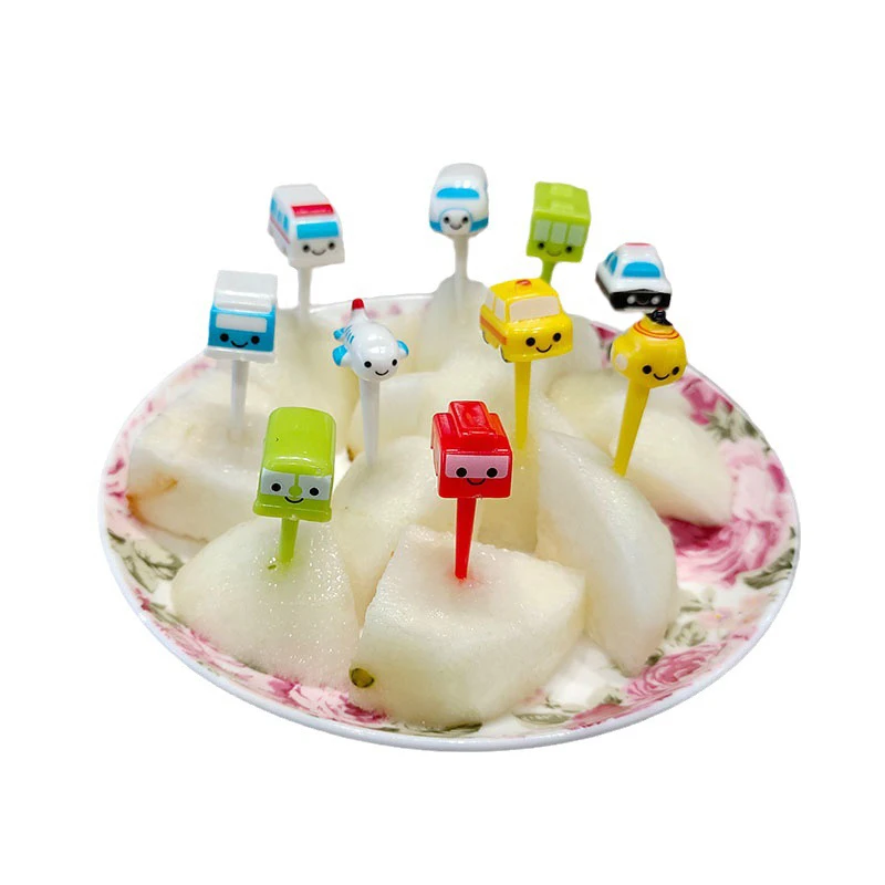 Вилка-шафаль для разбивания фруктов мини-милый контейнер еды с животными детей