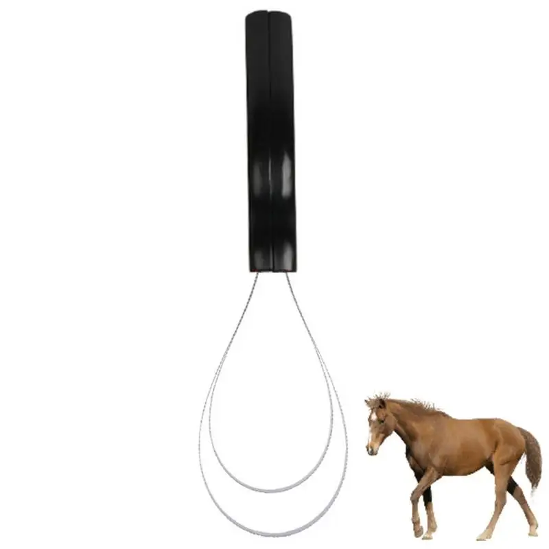 

Металлический скребок для домашних животных, щетка для вычесывания пота и ухода за волосами