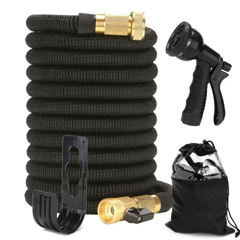 

Garden Water Gun Plastic High Pressure Car Wash Water Gun Magic Automatic Telescopic Water Hose Garden Water Pipe