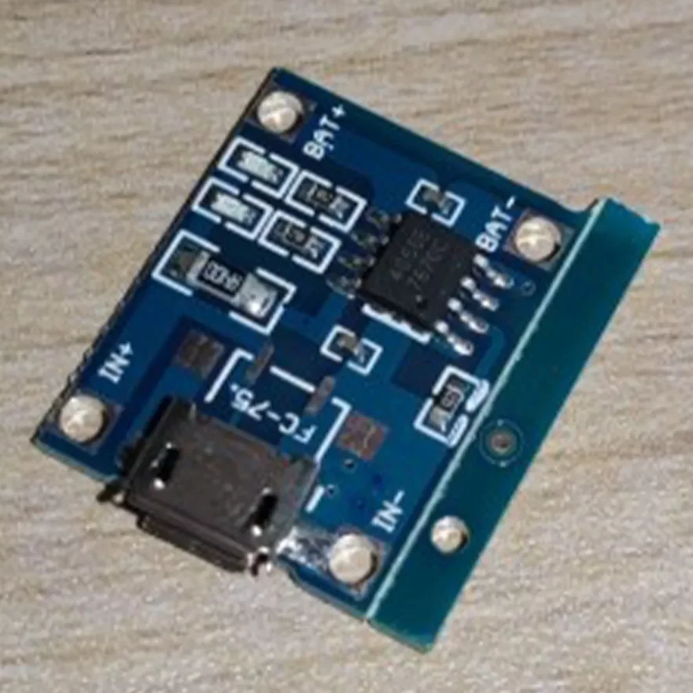 1 шт. модуль зарядного устройства для литиевой батареи TP4056 5 В MICRO USB 1A |