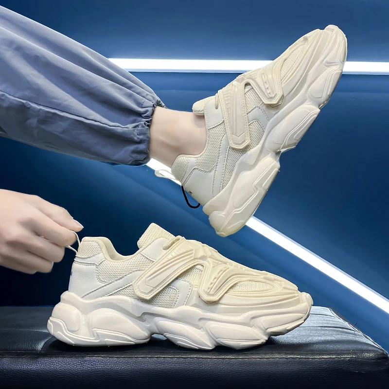 Sxclaee модная Новая мужская повседневная обувь Mecha удобные обтекаемые последние