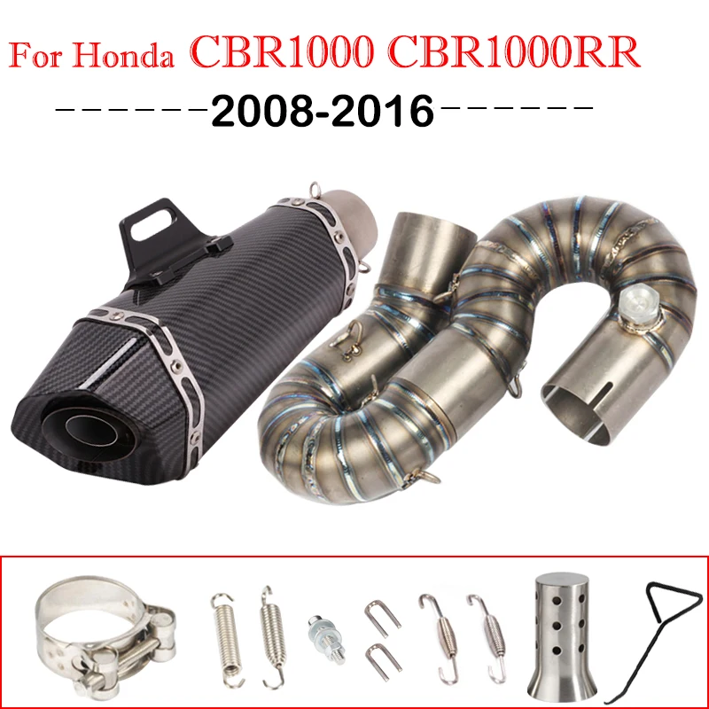

Yoshimura Motorcycle Exhaust Middle Link Pipe Escape System Titanium Alloy For Honda CBR1000 CBR1000RR 2008-2016 2015 2014 2013