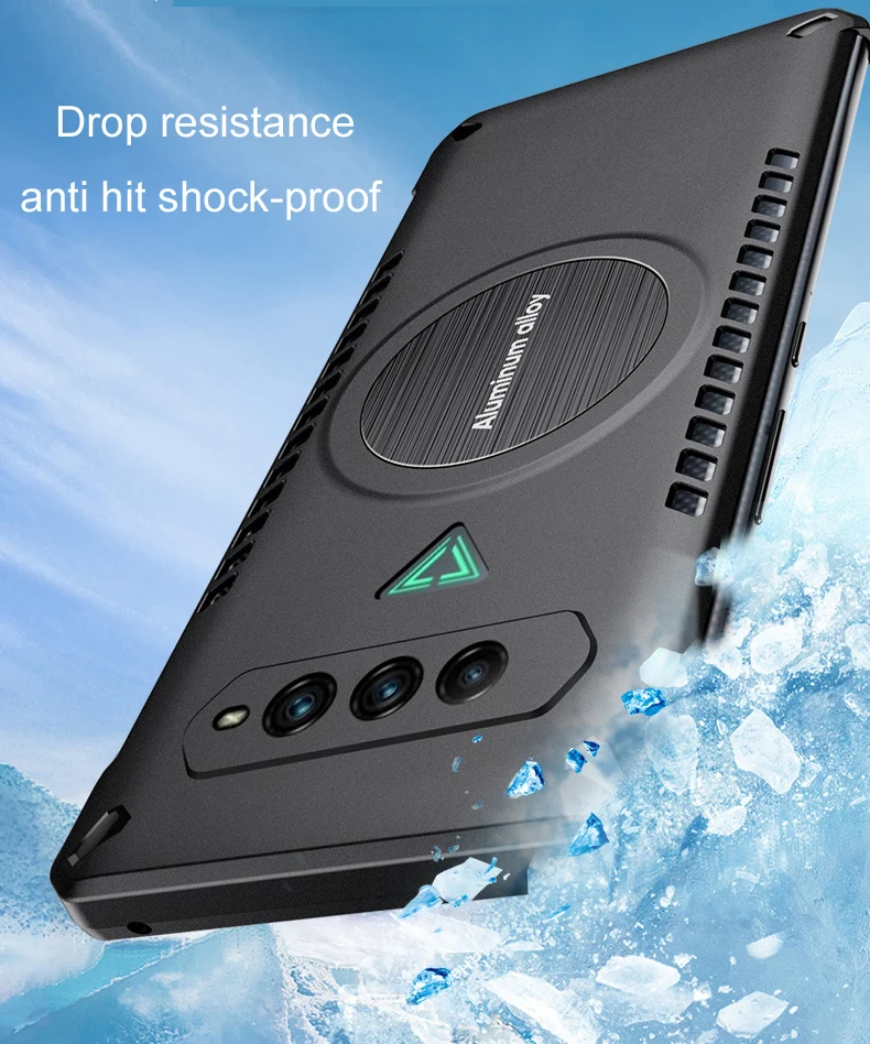 Охлаждающий чехол для Xiaomi BlackShark 4 4S Black Shark Pro дышащий прочный Чехол с отверстиями и