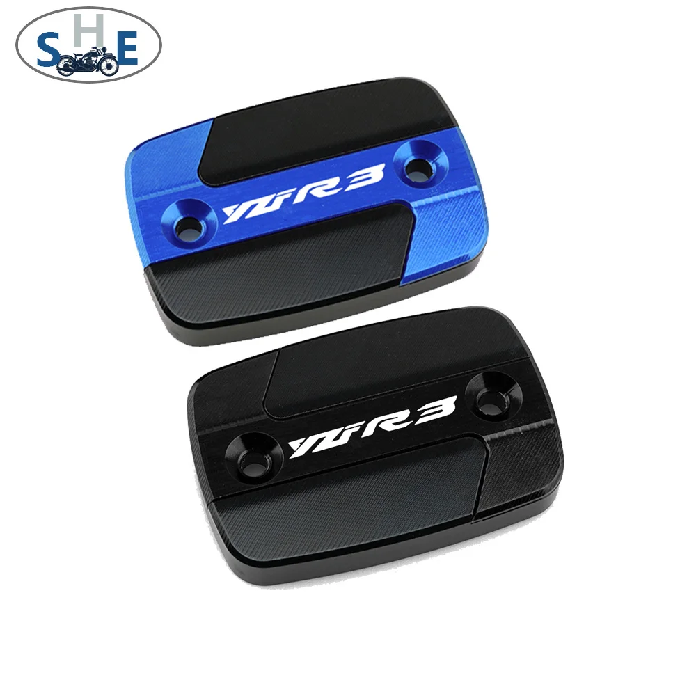 

For Yamaha YZF-R25 YZF-R3 YZF R3 R25 2015-2021 Motorcycle Accessories Front Brake Fluid Reservoir Cap Cover Brake Fluid Tank Cap