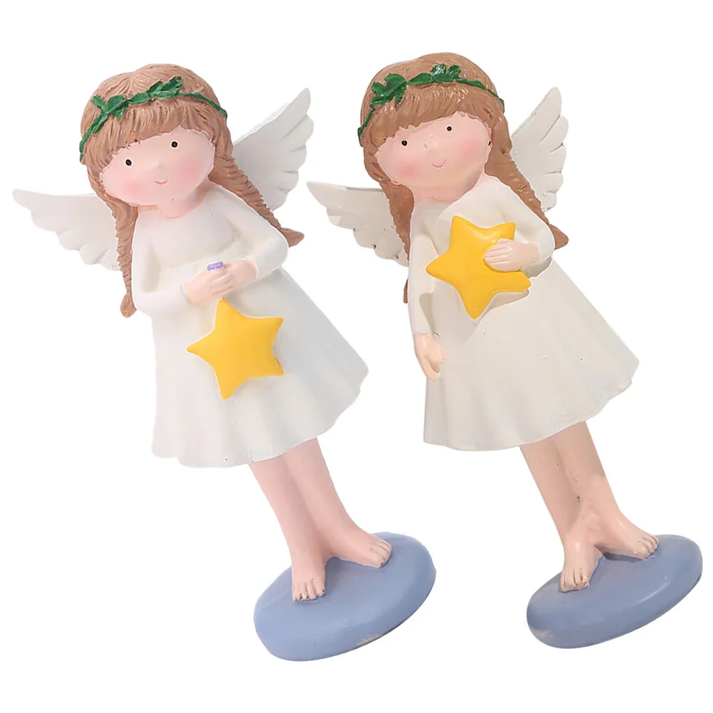 

Top Hat Resin Craft Mini Sculpture Home Decoration Angel Props Angels Home Desktop House Decorations