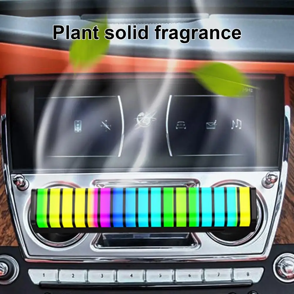 

Dropshipping!! Air Freshener Decorative Long-lasting Use with LED Light Car Solid Perfume Diffuser for ATV