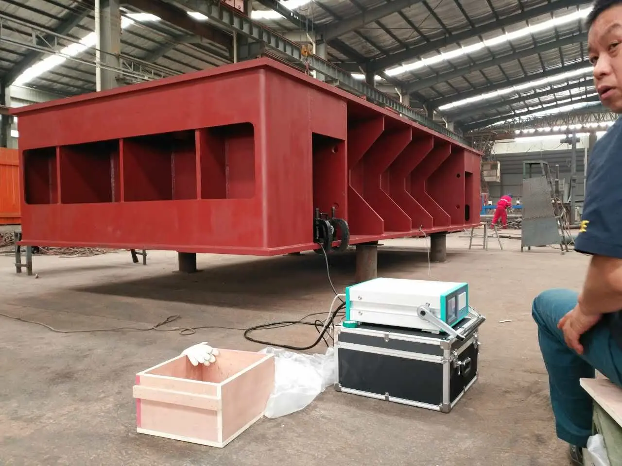 Полностью автоматический прибор для износа вибрации стальная пластина сварки