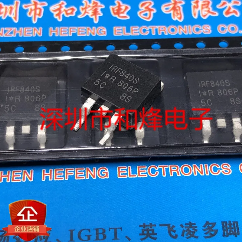 5 шт.-10 шт. F840S IRF840S TO-263 500 В 8A Новый и оригинальный на складе |