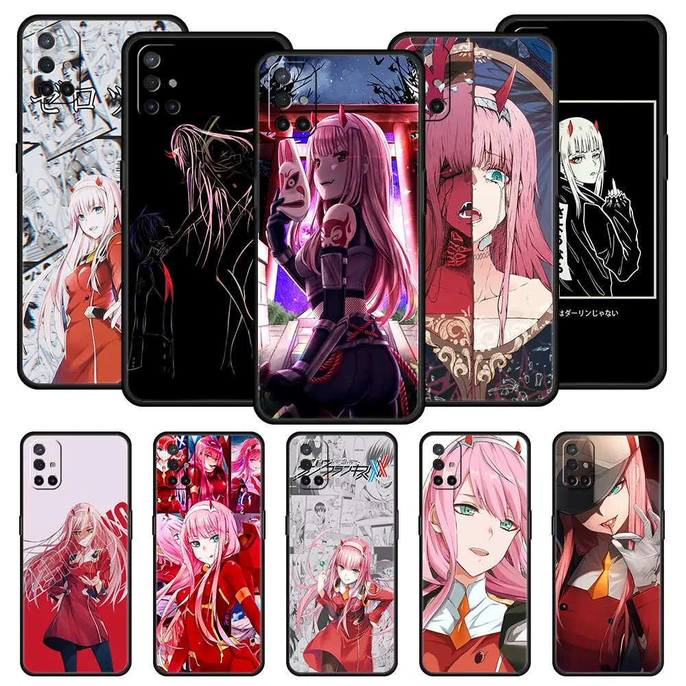 

Zero Two Darling In The Franxx Anime 02 Phone Case For OnePlus 10 9 8 7T Pro 9R 9RT 8T One Plus Nord 2 CE N10 N100 N200 5G Cover