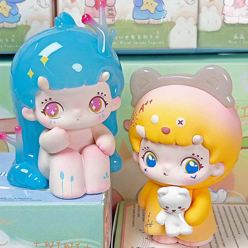 Фото Wiwi Forest Inner World Series слепая коробка кукла милая Wiwi девушка фигурка сумка-сюрприз Kawaii Mystery Box орнамент игрушка в подарок №1