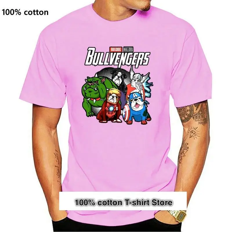 

Camiseta divertida de Bulldog, bullavengers