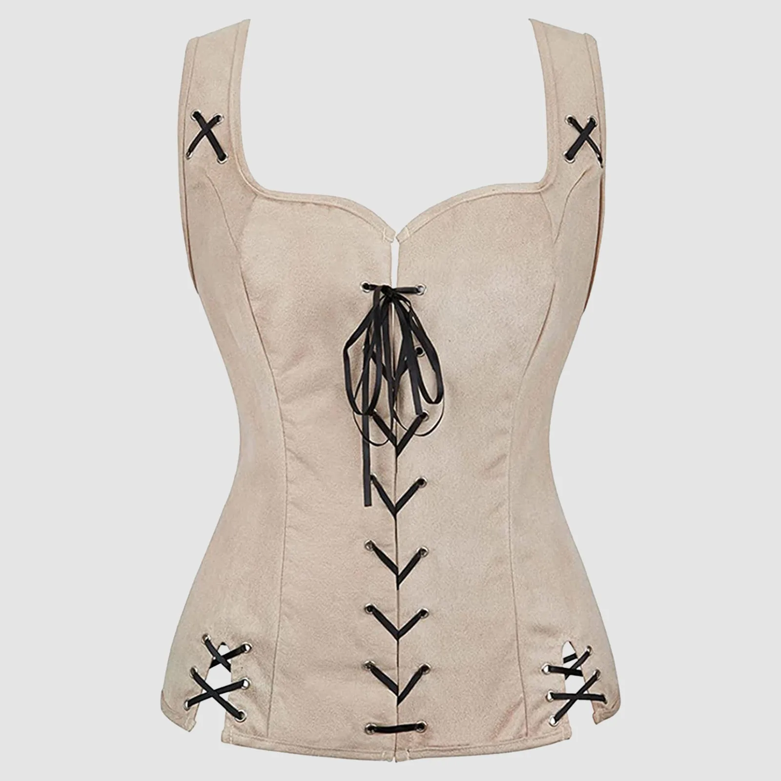 Женский средневековый жилет пиратский костюм верх охотника ремни воинов