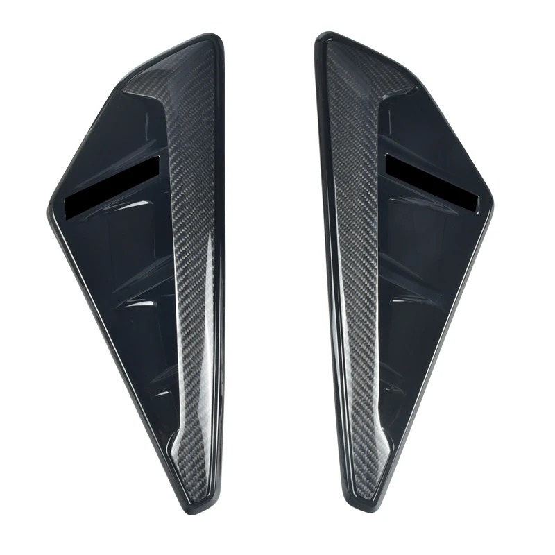 

2 Pcs Xdrive Carbon Fiber Fender Side Vents Mesh Sticker Gills Side Vents Decoration 3D Stickers For BMW X Series X5 F15 F85