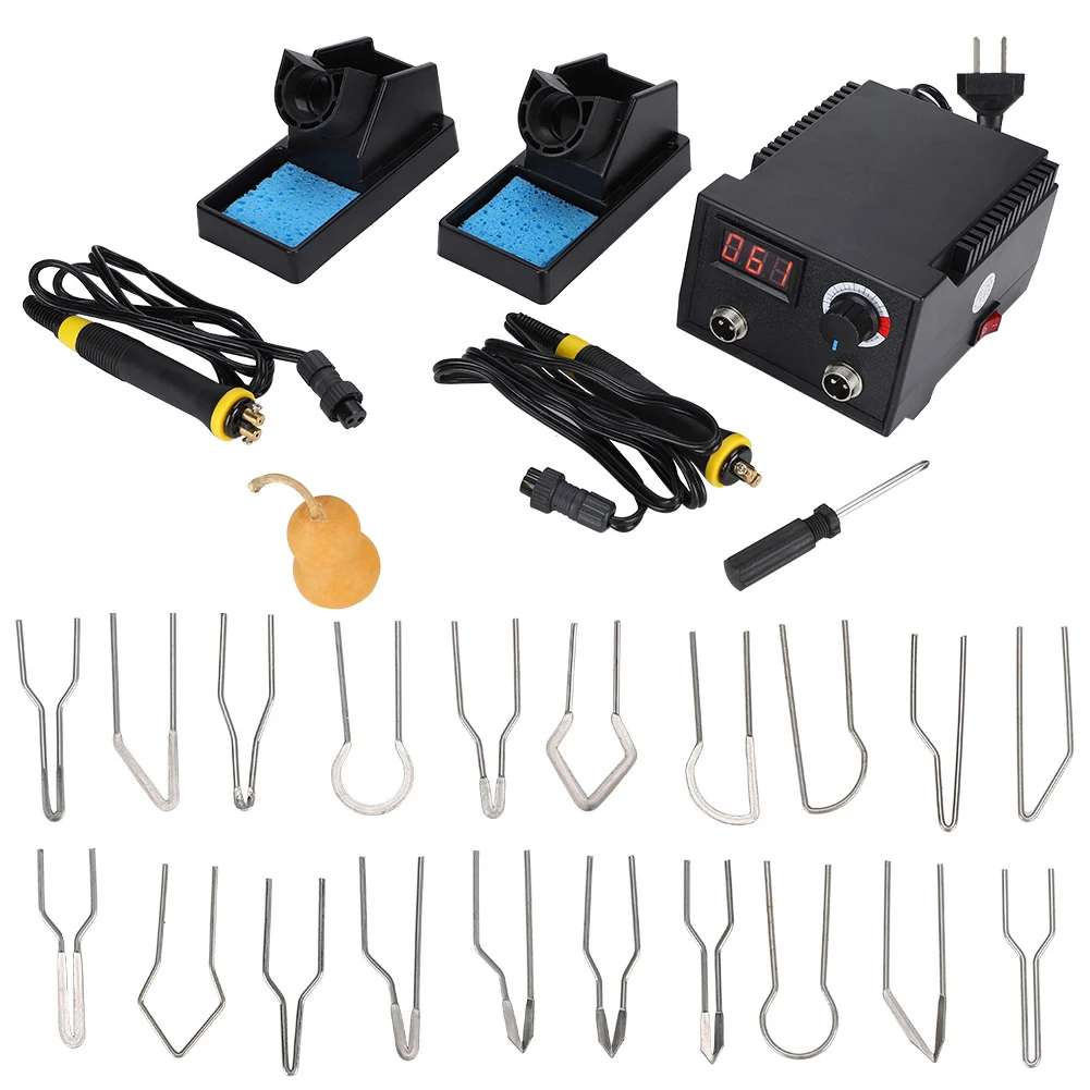 

Wood Burning Kit Tool Adjustable Temperature Pyrography Gourd Board Rice Paper Soldering Iron(A