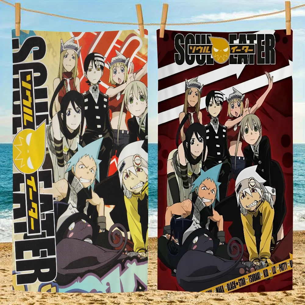 S-Soul E-Eater Пляжные полотенца Полотенце для душа Сауна Путешествия Спа Микрофибра